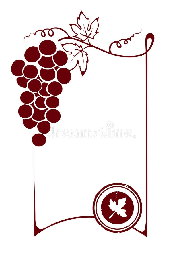 The Blank Wine Label Stock Vector. Illustration Of Ornament - 30498232 With Regard To Blank Wine Label Template