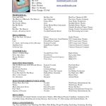 Theatre Resume Template : Template Professional Acting Resume Template With Regard To Theatrical Resume Template Word