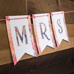 This Free Printable &quot;123 Days Until Mrs&quot; Banner Is So Cute!! for Free Bridal Shower Banner Template