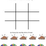 Tic Tac Toe Template With Tic Tac Toe Template Word