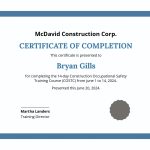 Training Certificate Template - Word, Outlook | Template intended for Template For Training Certificate