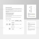 Training Evaluation Report Template In Word, Apple Pages Inside Training Evaluation Report Template