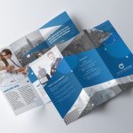 Tri Fold Brochure  Indesign Template On Behance Regarding Adobe Tri Fold Brochure Template