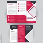 Tri Fold Corporate Brochure, Flyer Design Layout Template Front And Within Adobe Tri Fold Brochure Template