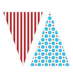 Triangle Banner – Clipart Best Intended For Triangle Pennant Banner Template