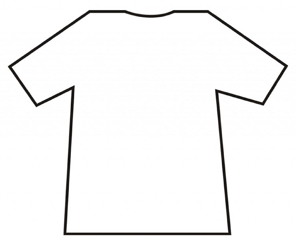 Tshirt Design Template – Clipart Best Within Blank Tshirt Template Printable