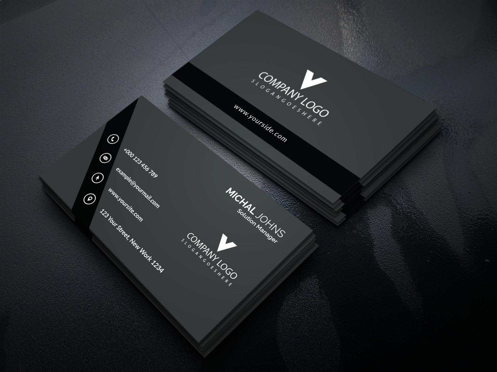 Unique, Creative, Modern, Professional Business Card Design By Shifat Inside Web Design Business Cards Templates