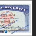 Usa Social Security Card Template Psd New Inside Social Security Card Template Free