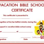 Vbs Certificate Template | Templates Example Throughout Free Vbs Certificate Templates