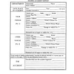 Vehicle Accident Report Form – Fill Out And Sign Printable Pdf Template For Vehicle Accident Report Form Template