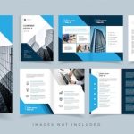[View 18+] Download Company Profile Cover Page Template Free Download For Paper Bag Book Report Template