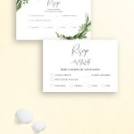 Wedding Rsvp Cards – Digital Or Printed For Template For Rsvp Cards For Wedding