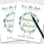 Wedding Save The Date Templates In Word For Free! For Save The Date Templates Word