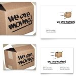 We'Re Moving Note Card Template Design In Moving House Cards Template Free