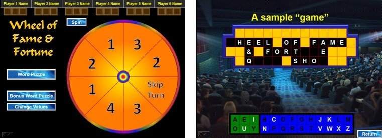 Wheel Of Fortune Game On Powerpoint - Evervision With Regard To Wheel Of Fortune Powerpoint Game Show Templates