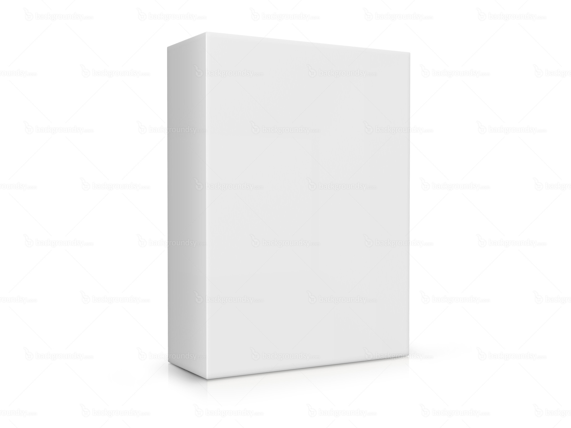 White Box - Backgroundsy With Blank Packaging Templates