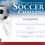 Winner Certificate Template | Free Word Templates In Soccer Certificate Templates For Word