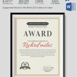 Word Certificate Template – 31+ Free Download Samples, Examples Within Microsoft Word Award Certificate Template