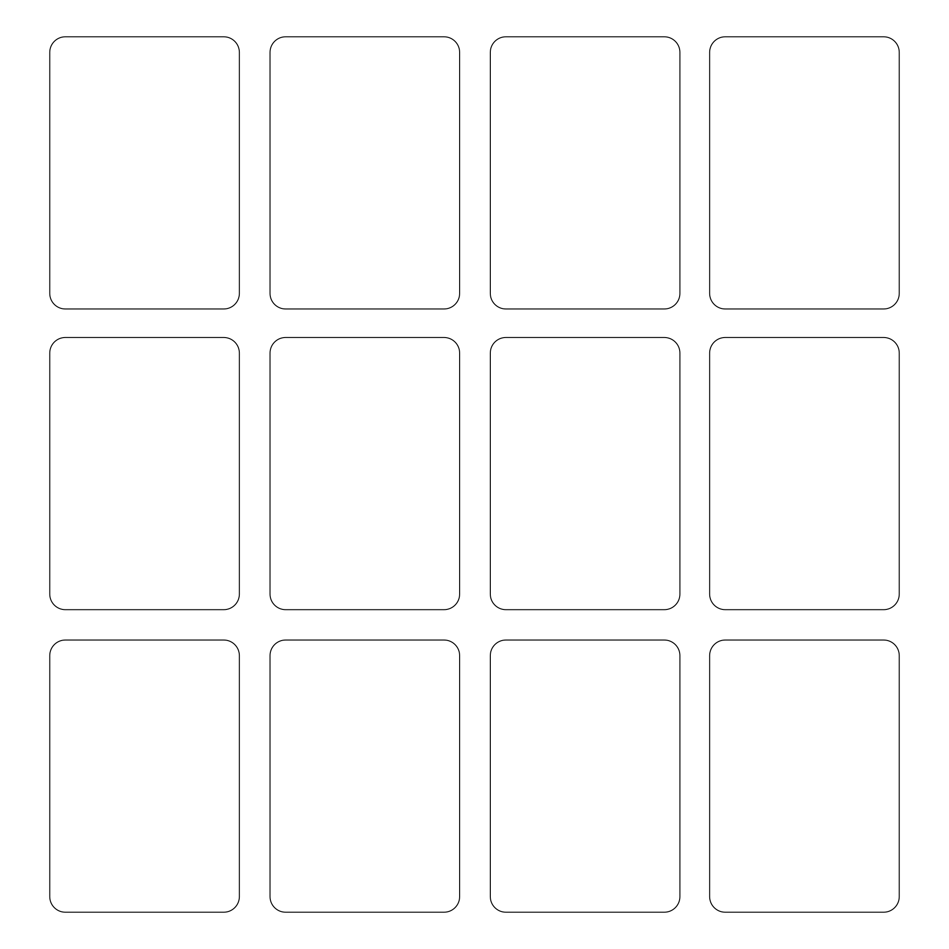 Word Cue Card Template For Cue Card Template