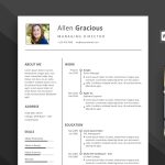 Word Resume Template Free Download 2022 – Daily Mockup In Microsoft Word Resume Template Free