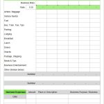 Work Expenses Spreadsheet Template In Employee Expense Report Template For Expense Report Spreadsheet Template